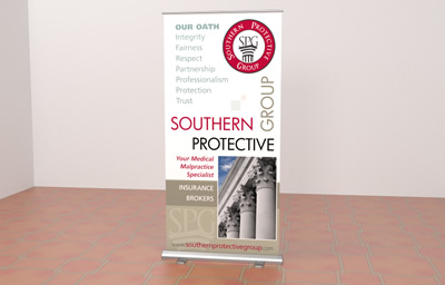 Atlanta Trade Show banner designs and printing - Southern Protective Group