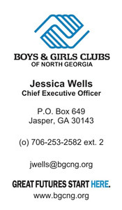 Business Card Design Boys and Girls Club